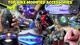 Indore Modified Bike Market 🥶 | Trending Accessories 🔥 | Jhendu Channel 