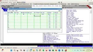 INPUT DATA DAN GEOMETRY PADA SOFTWARE PRPMAX