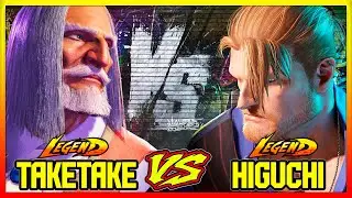 SF6 Taketake (JP) VS Higuchi (Guile)💥Messatsu💥
