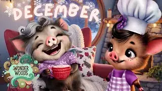 Kid's December Song ❄️ | Winter Magic | Spread Kindness | Holiday Fun