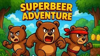 Super Bear Speedrun with GOLD & DIAMOND Medal! 🏆