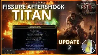 [PoE2 0.3] Warrior - Titan Volcanic Fissure Build - The Most Satisfying Clear I've Had With Maces