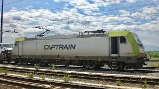 UNA GIORNATA RICCA DI TRENI PASSEGGERI & MERCI A FOSSACESIA: E652 PROTOTIPO, DOPPIE & MOLTO ALTRO!