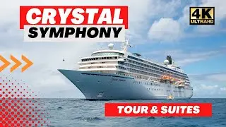 Luxury cruise ship Crystal Symphony, this is what it looks like inside & suites