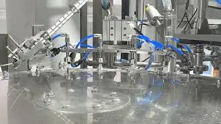 Liquid Packaging Solution | Rotary Spout Pouch Filling & Capping Machine