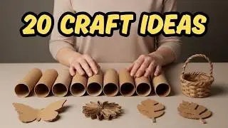 Look How I Reuse Paper Rolls ♻️ 20 Smart DIY Ideas 🤩 Handmade Craft Project for Everyone
