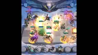 Rya 3 vs Rya 2🔥 combo Archer Cadia Abbys || Magic Chess || Mobile Legends #viral #shorts