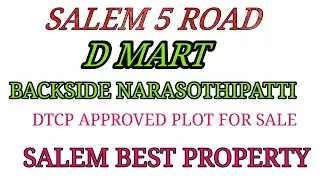 SALEM 5 ROADS D MART BACKSIDE EAST AND SOUTH FACING PLOT FOR SALE - 8778456021