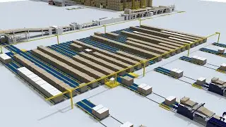 Crownway Based Paper and Cardboard Conveying System. Intelligent packaging solution #PrinterInline