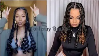 How to make 💞-------------💞 Coi Leray Braids| Hairoes Goddes 💖