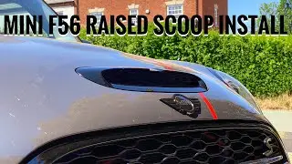 SMPS2012 MINI F56 УСТАНОВКА СОВКА ПОДНЯТОГО КАПОТА
