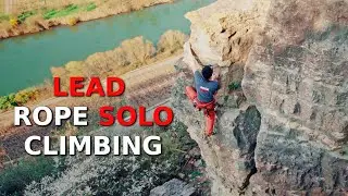 Lead Rope Solo Climbing Hessigheim Classics 15: Neckarblick II