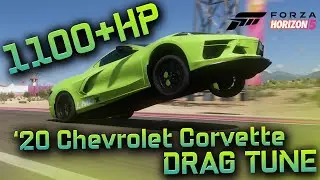 FORZA HORIZON 5 - 1100HP 2020 Chevrolet Corvette Drag Tune