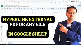 How to Hyperlink External PDF File in Google Sheet (Business-Excel)