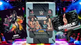 WWE Panini Prizm Blaster Box Opening! GREEN AND RED RAINBOWS!?🔥