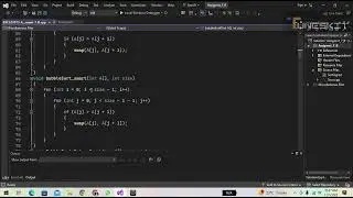Bubble Sorting in Arrays using 2 Different methods in c++ // By Ak Coding Master