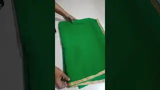 Green colour saree #new #ytshort #trending #youtube #saree #subscribe #2023 #sarees #art #february