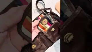 Manifested. Found. Restored. 🤯 #RARE #Coach #Haversack #vintagecoach #suede #cleaningtips #purse