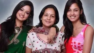 Actress Shanvi Srivastava  official Family Photos
