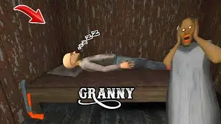 🥶Granny game horror grandpa saliping#Funny granny game ki vedio