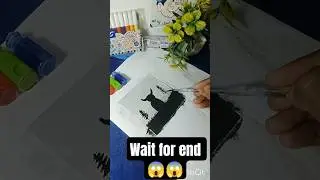 Horror painting || #viral #shorts #art #painting #horror #like #night #bhoot