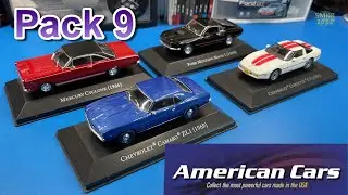 Deagostini American Cars 1/43 Diecast Car Collection Pack 9