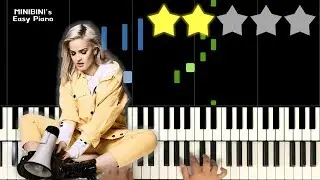 Anne-Marie - 2002  《Piano Tutorial》 ★★☆☆☆