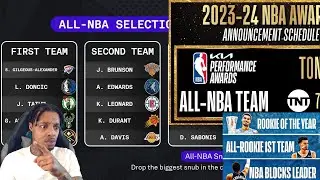 FlightReacts To All NBA Team Awards!