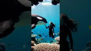 &ldquo;The Day Jessica Touched the Ocean&rsquo;s Heart &mdash; Her First Bond with Orca 🐋🪸&rdquo;