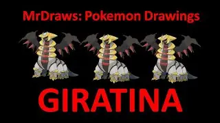 How to Draw Pokemon Giratina (Fast Version) | MrDraws 013 - Learn To Draw Pokemon Like A Pro