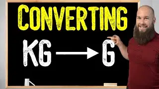 How To Convert Kilograms Into Grams | KG To G