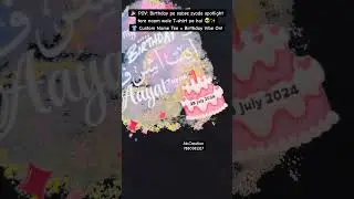 Customise Name Birthday Special T-Shirt 7880381317 WhatsApp