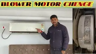 voltash ac in Blower motor chenj -in sahebganj  muzaffarpur bihar @RaghavVlogs23 #ac #voltas