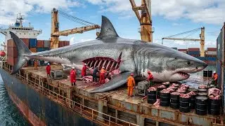 Wind, waves, and giant sharks 72 hours in the Bering Sea (Documentary)