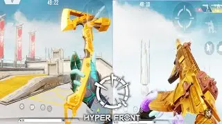 HYPER FRONT GOLDEN WEAPONS SHOWCASE