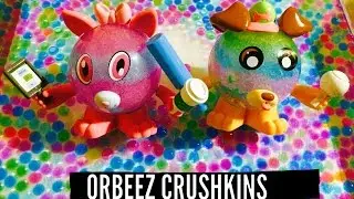 ORBEEZ CRUSHKINS / PET / SAFARI BLINDFOLDED CHALLENGE || Kaden & Kiana