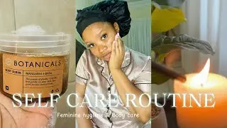 MY NIGHT TIME SELF CARE ROUTINE I Shower Routine, Bubble Bath & hair care | Vlogmas: Ep 3