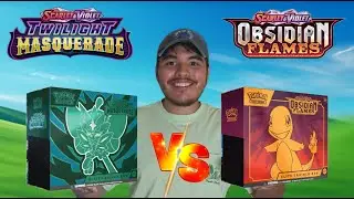 Pokemon ETB Pack Battle! Obsidian Flames Vs Twilight Masquerade!