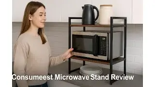 🍽️ Обзор подставки для микроволновой печи Consumest 🔧