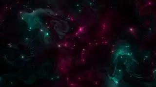 1 HOUR Relaxing Visual | Abstract Gradient Background with Glowing Sparkle Particles | FREE 