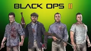 Black Ops 2 Zombies - Mob of The Dead & Buried, Trolling Undead Motion!