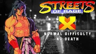 Streets Of Rage X Shiva Playthrough [NO DEATH] - Normal Difficulty