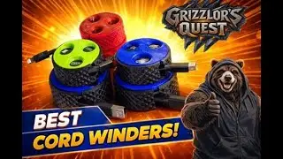 3D Printed Cord Winders vs Tangled Mess