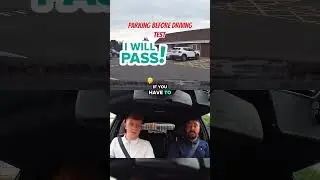 Parking up at the test Center! #driving #drivinglicence #beginnerdriver #drivingtest