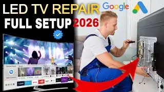 How to Create Google Search Ads For TV Repair | Google ads For Led Lcd Tv Repair 2026