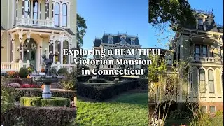 VICTORIAN mansion looks like a WEDDING CAKE 🎂 - Old Wethersfield, CT