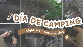 Mediodía tranquilo en el bosque | Blackcamping con Sandiario| ASMR Camping#sandiario#camping#mexico