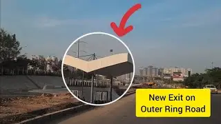 New exit on Outer Ring Road at Nasingi Circle