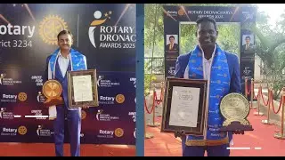 Rotary Dronacharya Award Winner 2025 🏆  Our Kungfu Journey to Greatness