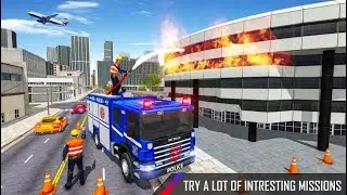Emergency Fire Truck Rescue 2021 NH Gameplay